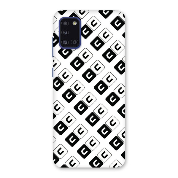 CoversCart Diagonal Banner Back Case for Galaxy A31