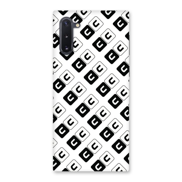 CoversCart Diagonal Banner Back Case for Galaxy Note 10