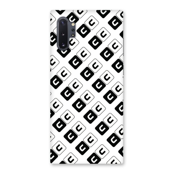 CoversCart Diagonal Banner Back Case for Galaxy Note 10 Plus