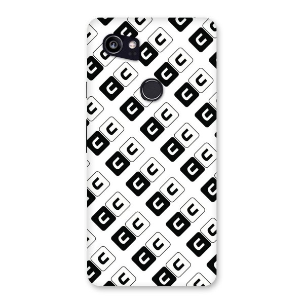 CoversCart Diagonal Banner Back Case for Google Pixel 2 XL