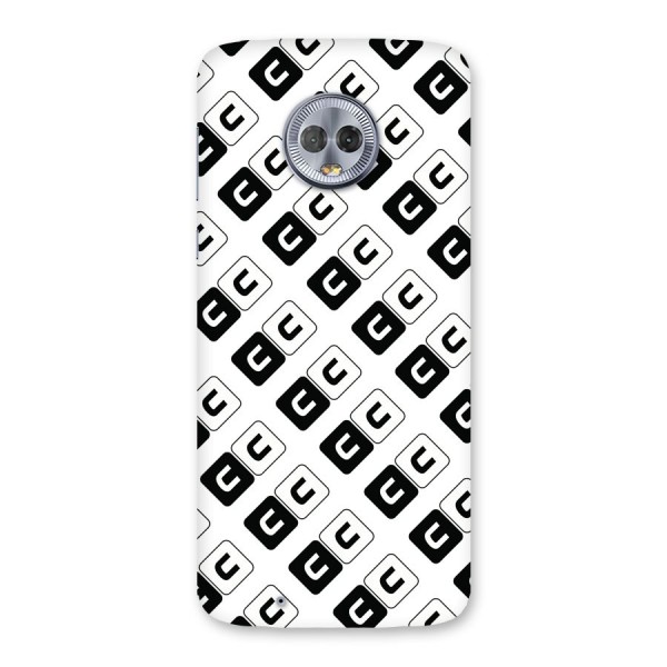 CoversCart Diagonal Banner Back Case for Moto G6