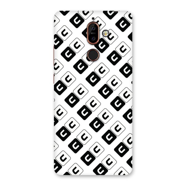 CoversCart Diagonal Banner Back Case for Nokia 7 Plus