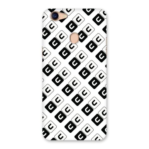 CoversCart Diagonal Banner Back Case for Oppo F5