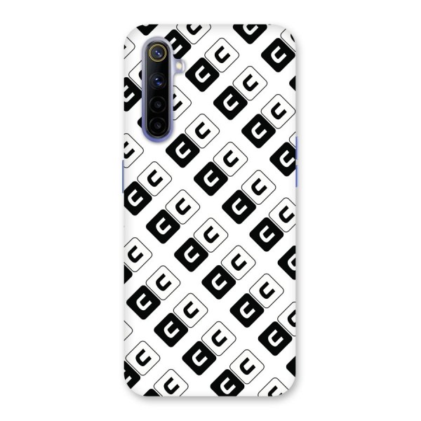 CoversCart Diagonal Banner Back Case for Realme 6