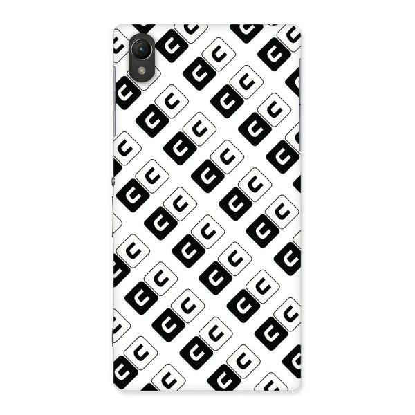 CoversCart Diagonal Banner Back Case for Sony Xperia Z1