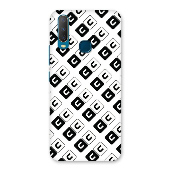 CoversCart Diagonal Banner Back Case for Vivo Y17