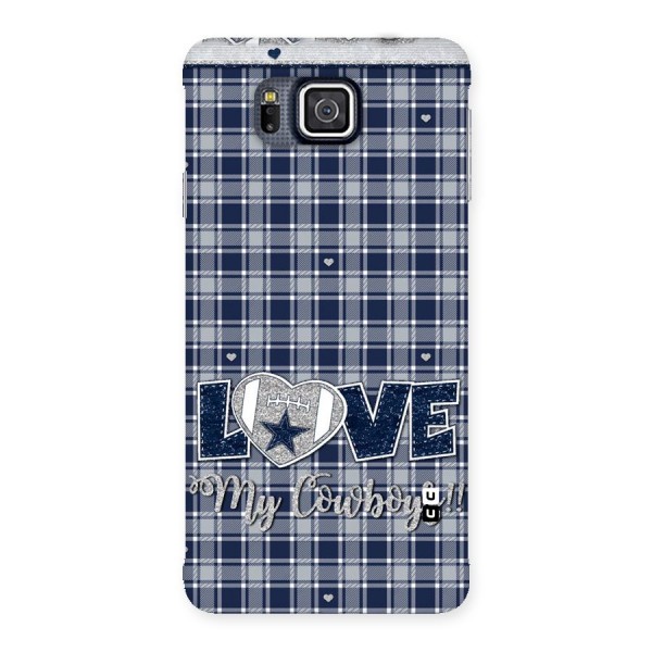 Cowboy Love Back Case for Galaxy Alpha