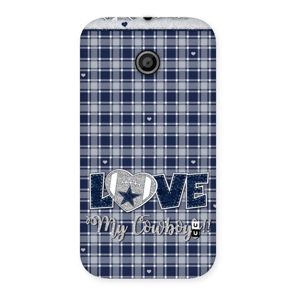 Cowboy Love Back Case for Moto E