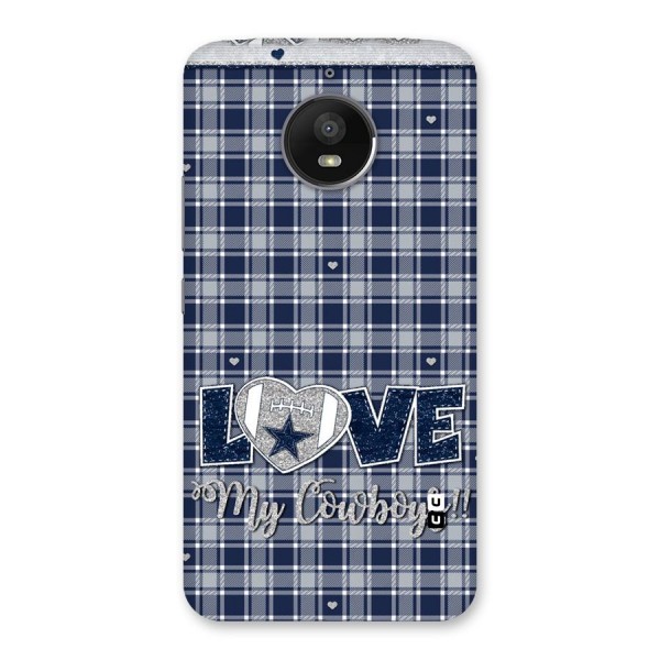 Cowboy Love Back Case for Moto E4 Plus