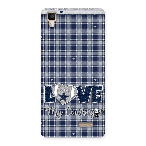 Cowboy Love Back Case for Oppo R7