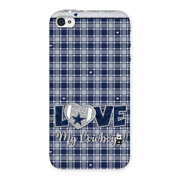 Cowboy Love Back Case for iPhone 4 4s