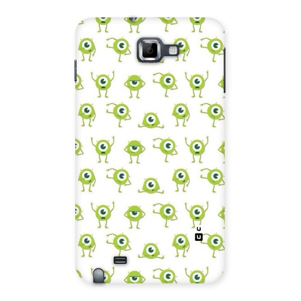 Crazy Green Maniac Back Case for Galaxy Note