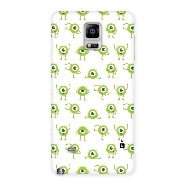 Crazy Green Maniac Back Case for Galaxy Note 4