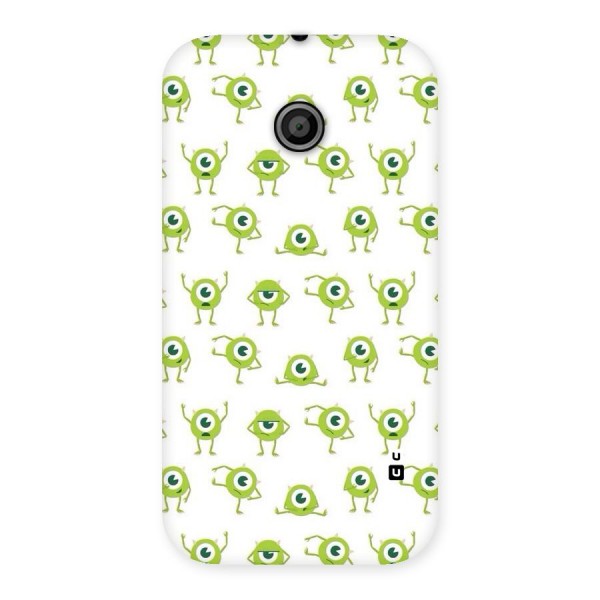 Crazy Green Maniac Back Case for Moto E