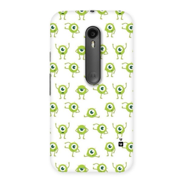 Crazy Green Maniac Back Case for Moto G3