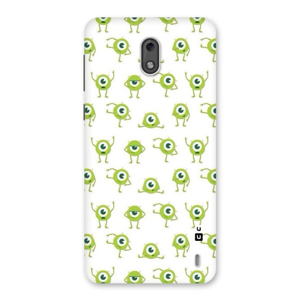 Crazy Green Maniac Back Case for Nokia 2