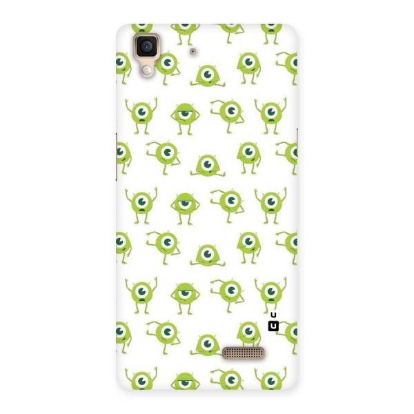 Crazy Green Maniac Back Case for Oppo R7