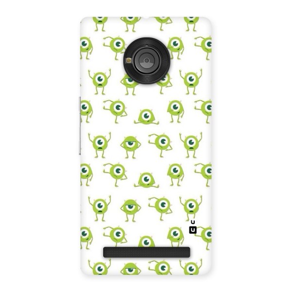 Crazy Green Maniac Back Case for Yu Yuphoria