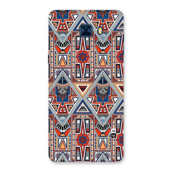 Creative Aztec Art Back Case for Galaxy C7 Pro