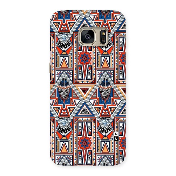 Creative Aztec Art Back Case for Galaxy S7