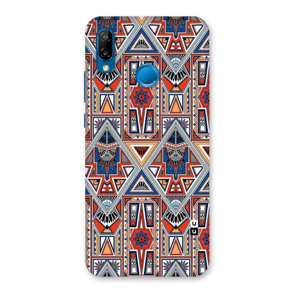 Creative Aztec Art Back Case for Huawei P20 Lite