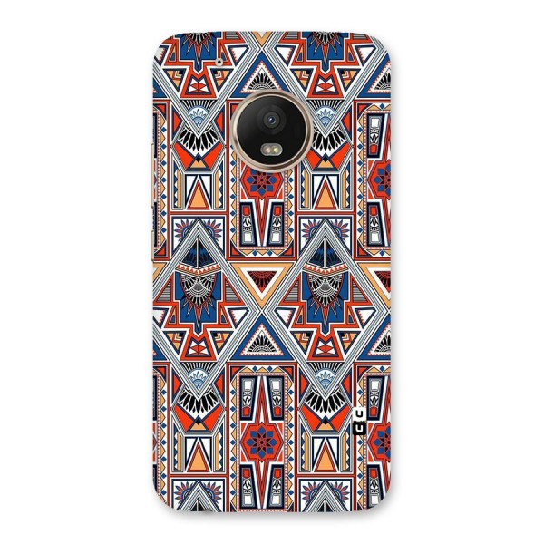 Creative Aztec Art Back Case for Moto G5 Plus