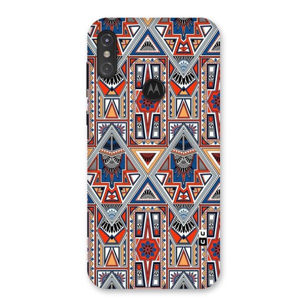 Creative Aztec Art Back Case for Motorola One Power