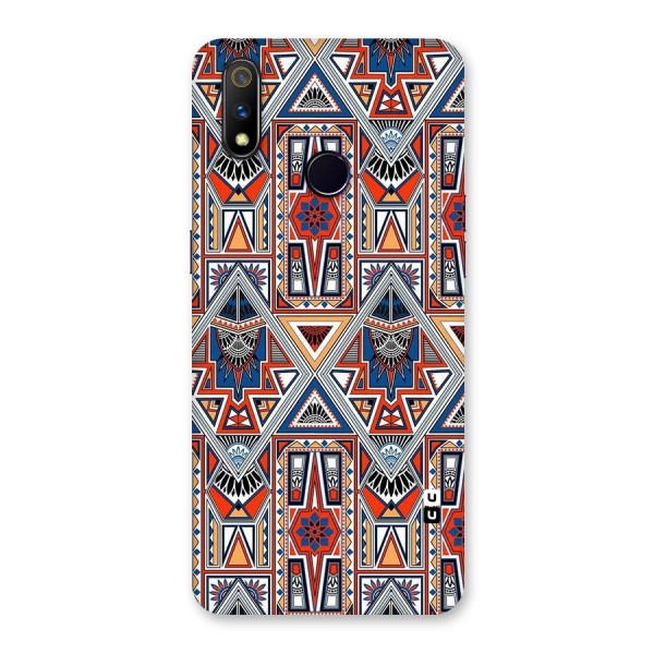 Creative Aztec Art Back Case for Realme 3 Pro