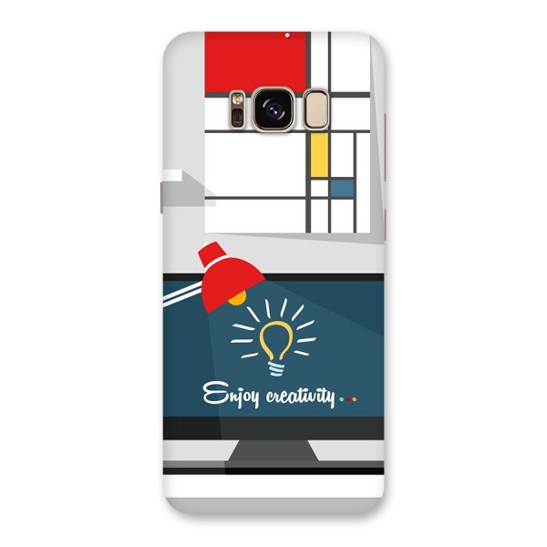 Creative Workspace Design Back Case for Galaxy S8