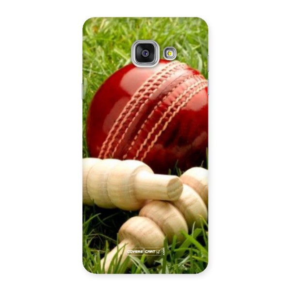 Cricket Ball and Stumps Back Case for Galaxy A7 2016