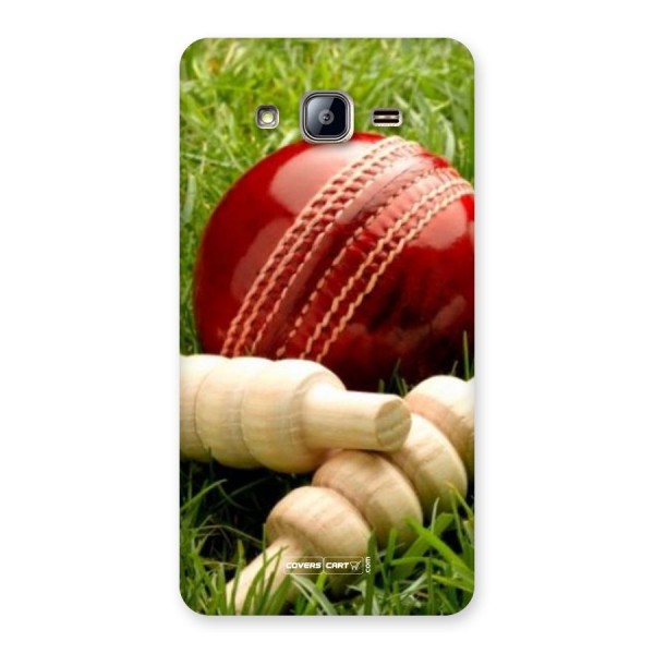 Cricket Ball and Stumps Back Case for Galaxy On5