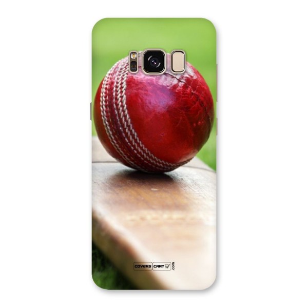 Cricket Bat Ball Back Case for Galaxy S8