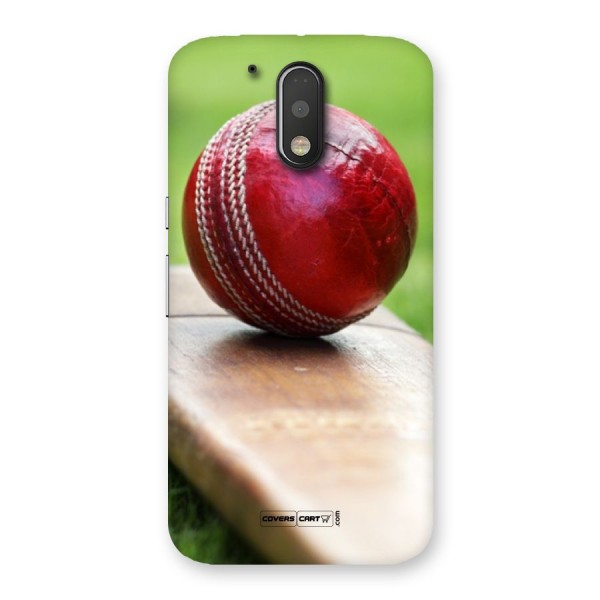 Cricket Bat Ball Back Case for Motorola Moto G4