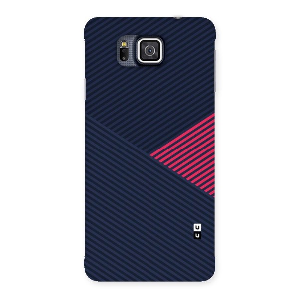 Criscros Stripes Back Case for Galaxy Alpha