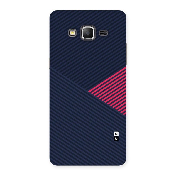 Criscros Stripes Back Case for Galaxy Grand Prime