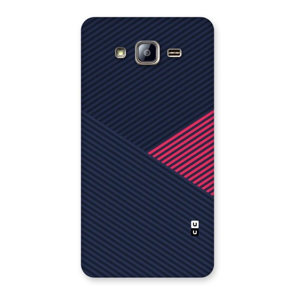 Criscros Stripes Back Case for Galaxy On5