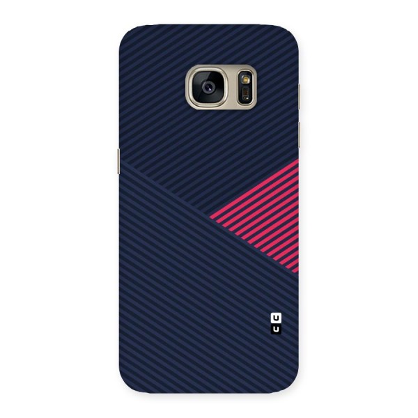 Criscros Stripes Back Case for Galaxy S7