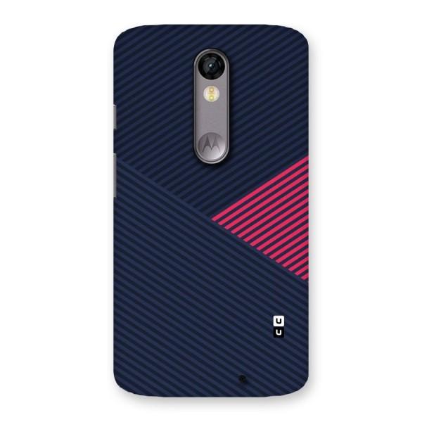 Criscros Stripes Back Case for Moto X Force