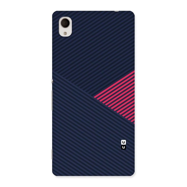 Criscros Stripes Back Case for Sony Xperia M4