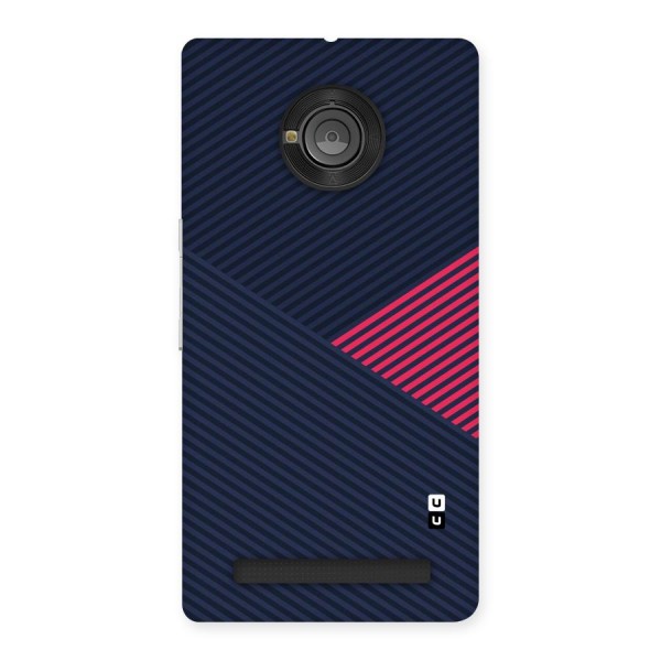 Criscros Stripes Back Case for Yu Yuphoria