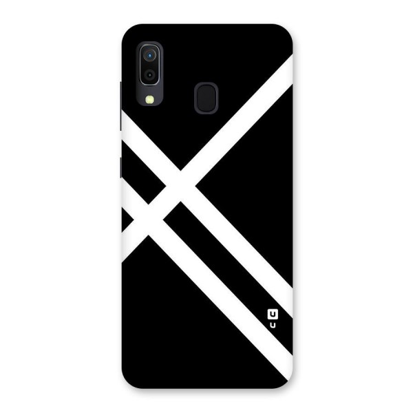 CrissCross Lines Back Case for Galaxy A20