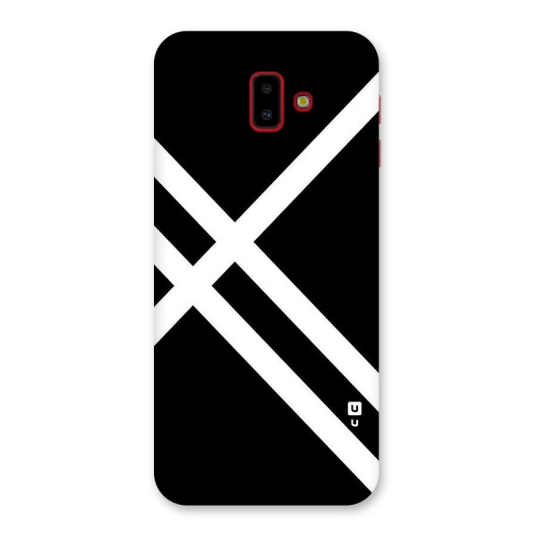 CrissCross Lines Back Case for Galaxy J6 Plus