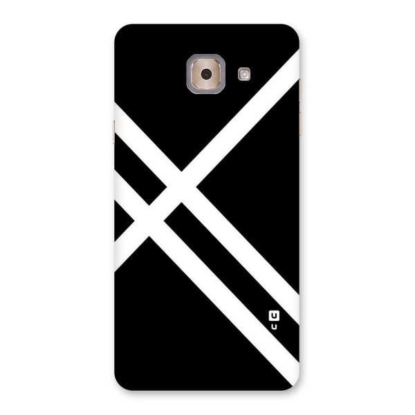 CrissCross Lines Back Case for Galaxy J7 Max