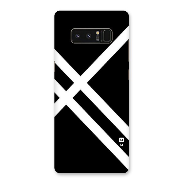 CrissCross Lines Back Case for Galaxy Note 8