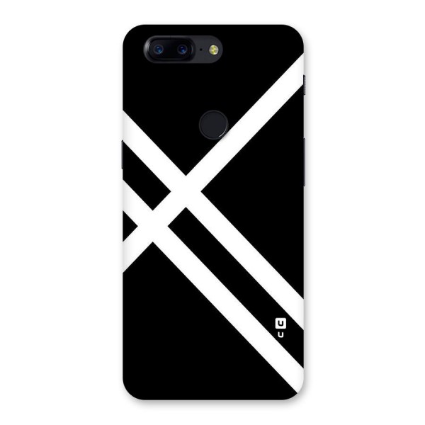 CrissCross Lines Back Case for OnePlus 5T