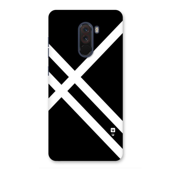 CrissCross Lines Back Case for Poco F1