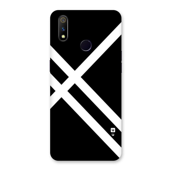 CrissCross Lines Back Case for Realme 3 Pro