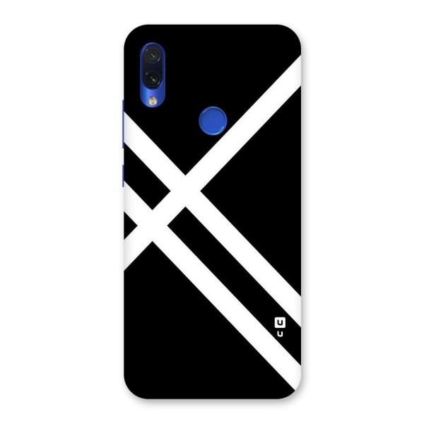 CrissCross Lines Back Case for Redmi Note 7