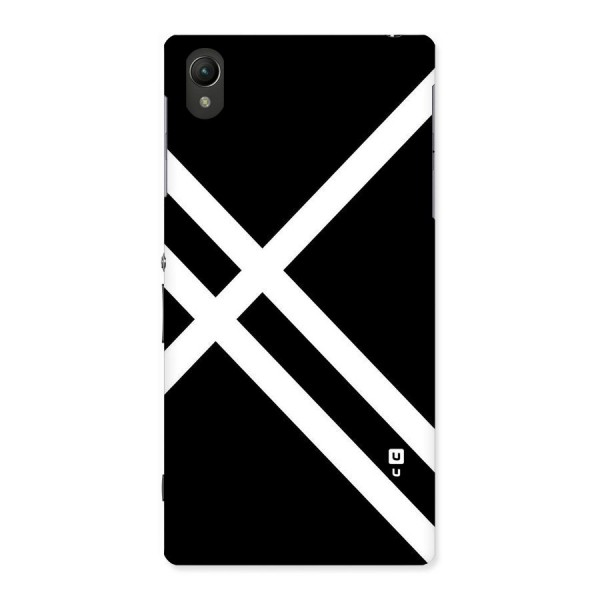 CrissCross Lines Back Case for Sony Xperia Z1