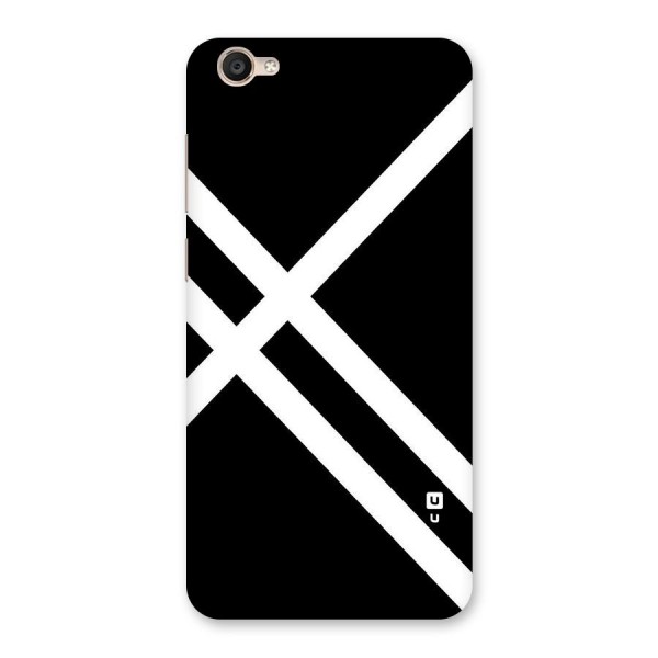 CrissCross Lines Back Case for Vivo Y55s